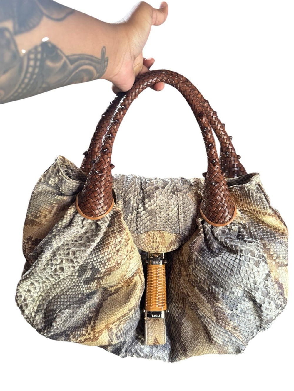 Authentic Vintage Fendi Spy Python - Picture 3 of 14